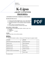 Proforma Klipso 2024 Fiesta Promoción