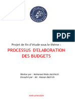 Processus D'élaboration Des Budgets Mohamed Reda Akchikchi