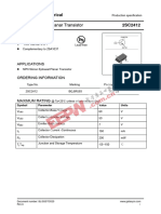 Silicon Epitaxial Planar Transistor 2SC2412