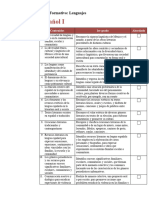 Dosificación de Disciplinas