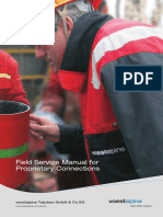 Field Service Manual For Proprietary Connections. Voestalpine Tubulars GMBH & Co KG Voestalpine ONE STEP AHEAD.