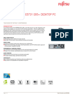 PC Fujitsu ESPRIMO E5731 E85