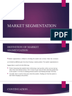 Market Segmentation