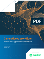 Matillion-Report Generative AI Workflows