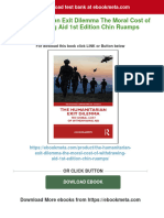 The Humanitarian Exit Dilemma The Moral Cost of Withdrawing Aid 1st Edition Chin Ruamps Download PDF