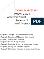 International Marketing-1