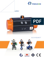 Pneucon Actuator Technical Data