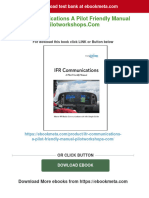 IFR Communications A Pilot Friendly Manual Pilotworkshops - Com Download PDF