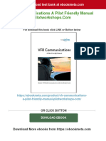 VFR Communications A Pilot Friendly Manual Pilotworkshops - Com Download PDF