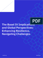 The Basel IV Implications and Global Perspectives - Enhancing Resilience, Navigating Challenges