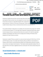 Tunable Filters