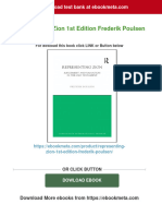 Instant Download Representing Zion 1st Edition Frederik Poulsen PDF All Chapter