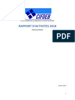 Rapport Activités 2018 - CIFOEB - VP - OD