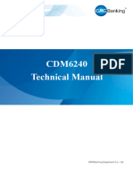 Technical Manual For CDM6240 Cash Dispenser Module V1.1