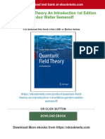 Get Quantum Field Theory An Introduction 1st Edition Gordon Walter Semenoff Free All Chapters