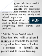 Classifications of Tools