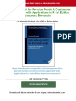 PDF Risk Management For Pension Funds A Continuous Time Approach With Applications in R 1st Edition Francesco Menoncin Download