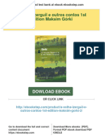 (PDF Download) A Velha Izerguil e Outros Contos 1st Edition Maksim Górki Fulll Chapter