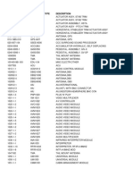 Rental Exchange Catalog Part Numbers List