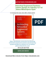 PDF Architecting Networked Engineered Systems: Manufacturing Systems Design For Industry 4.0 1st Edition Jelena Milisavljevic-Syed Download