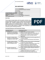 CCHE PGD PM - Assignment 5 Advanced Research Methods