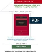 Instant Download Civil Procedure A Coursebook Connected Ebook With Study Center 4th Edition Joseph W. Glannon PDF All Chapter