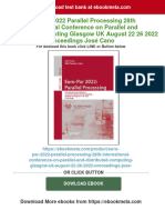 (PDF Download) Euro Par 2022 Parallel Processing 28th International Conference On Parallel and Distributed Computing Glasgow UK August 22 26 2022 Proceedings José Cano Fulll Chapter