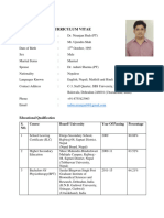 Dr. Niranjan Shah (Resume)