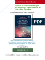 Get Artificial Intelligence in Finance Challenges Opportunities and Regulatory Developments 1st Edition Nydia Remolina Free All Chapters