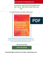 Instant Download China's Plan For Economic and Social Development: A Review From The 1st To 14th Five-Year Plan Jun Yin PDF All Chapter