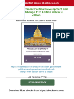 Get American Government Political Development and Institutional Change 11th Edition Calvin C. Jillson Free All Chapters