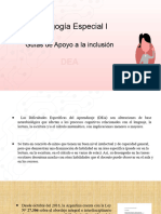 Dif. Específicas Del Aprendizaje (Dea)