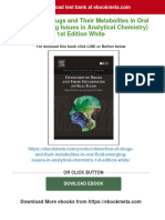 Detection of Drugs and Their Metabolites in Oral Fluid (Emerging Issues in Analytical Chemistry) 1st Edition White All Chapter Instant Download