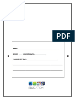 Chemistry Investigatory Project