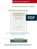 Full Download Advance Agents of American Destiny Roy F. Nichols PDF