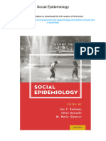 Social Epidemiology. ISBN 0199395330, 978-0199395330