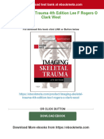 (PDF Download) Imaging Skeletal Trauma 4th Edition Lee F Rogers O Clark West Fulll Chapter