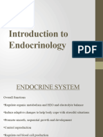 Introduction To Endocrinology