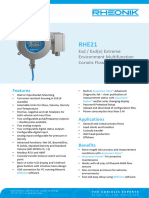 Rheonik Coriolis RHE21 Datasheet