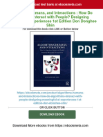 Algorithms, Humans, and Interactions: How Do Algorithms Interact With People? Designing Meaningful AI Experiences 1st Edition Don Donghee Shin