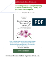 Get Digital Image Processing With C++: Implementing Reference Algorithms With The CImg Library 1st Edition David Tschumperle Free All Chapters