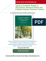 A Practical Guide To Scientific Writing in Chemistry: Scientific Papers, Research Grants and Book Proposals 1st Edition Andrew Terhemen Tyowua