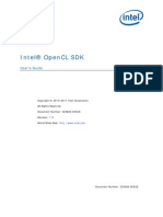 Intel OpenCL SDK User Guide