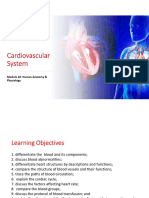 Module 10 Cardiovascular System