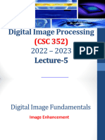 Lec 5 Image Processing