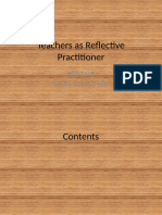 Teachers As Reflective Practitioner