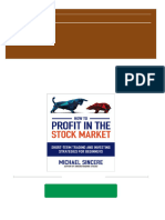 Get How To Profit in The Stock Market 1st Edition Michael Sincere Free All Chapters