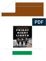 Full Download Friday Night Lights 25th Anniversary Edition A Town A Team and A Dream H.G. Bissinger PDF