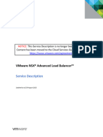 Vmware NSX Advanced Load Balancer Description