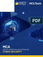 MCA CyberSecurity HCL